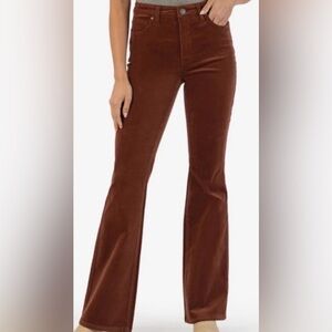 Kut from the Kloth Ana Corduroy High-rise Pants